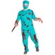image 1 of Mens Zombie Doctor costume | Blue | blue | L | 1
