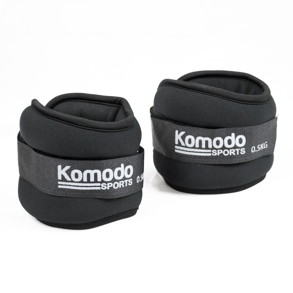 image 1 of Komodo Neoprene Ankle Weights - 3kg (2 x 1.5kg)
