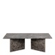 image 2 of Vega Coffee Table with Marron Marble Top 90cm