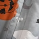 image 4 of OHS Halloween Pumpkin Ghost Ghouls Soft Plush Warm Duvet Cover and Pillowcase Bedding Set | Multi | Double
