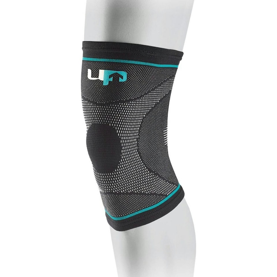 Ultimate Performance Elastic Knee Brace - Grey/Black/Blue - XL