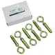 image 5 of 8mm Close Hook Anchor Eye Bolt Rawl Expansion Bolts Shield Wall 48 Pack