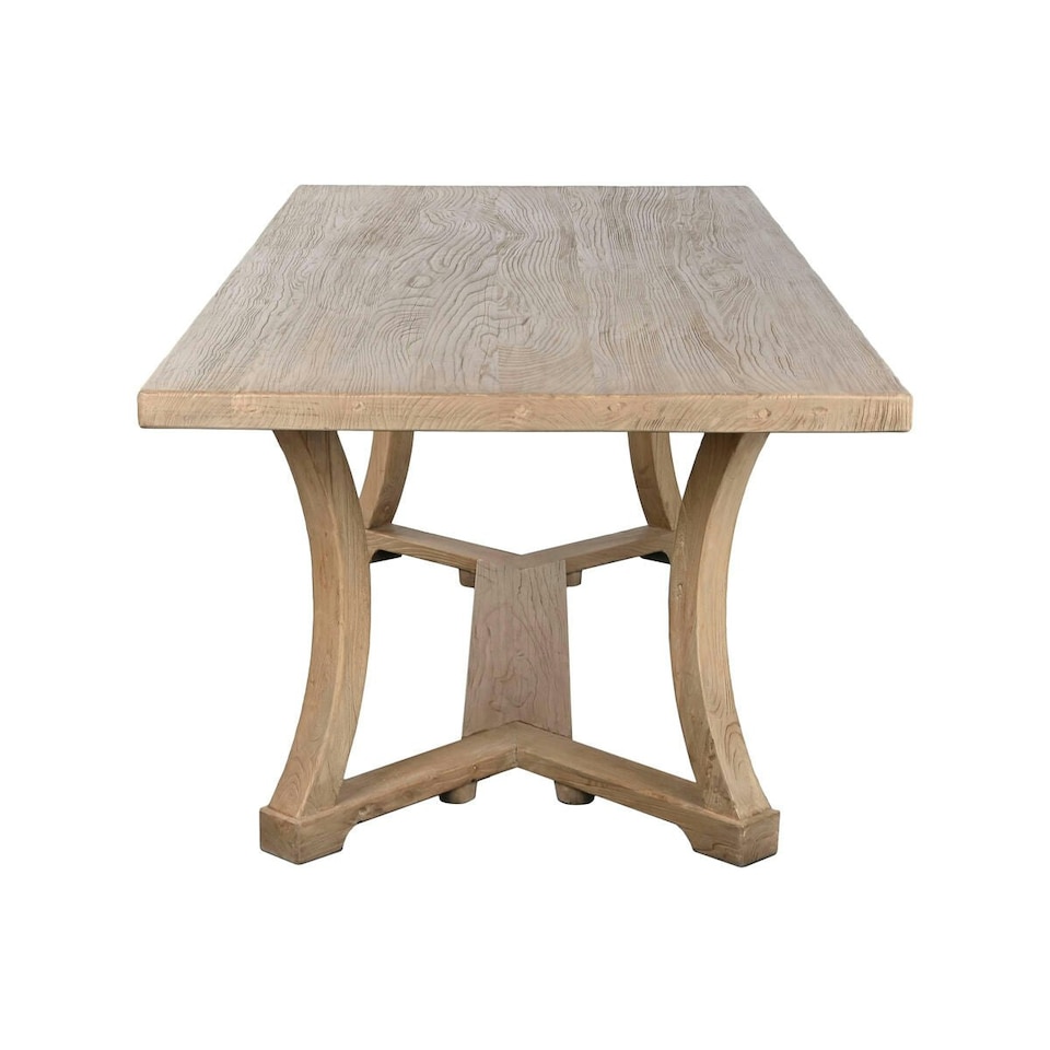 image 1 of Dining Table Home ESPRIT Natural Elm wood 240 x 100 x 76 cm N/A