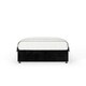 image 2 of Signature Platinum 2000 Pocket Sprung Black Naples Velvet Divan Set King Size
