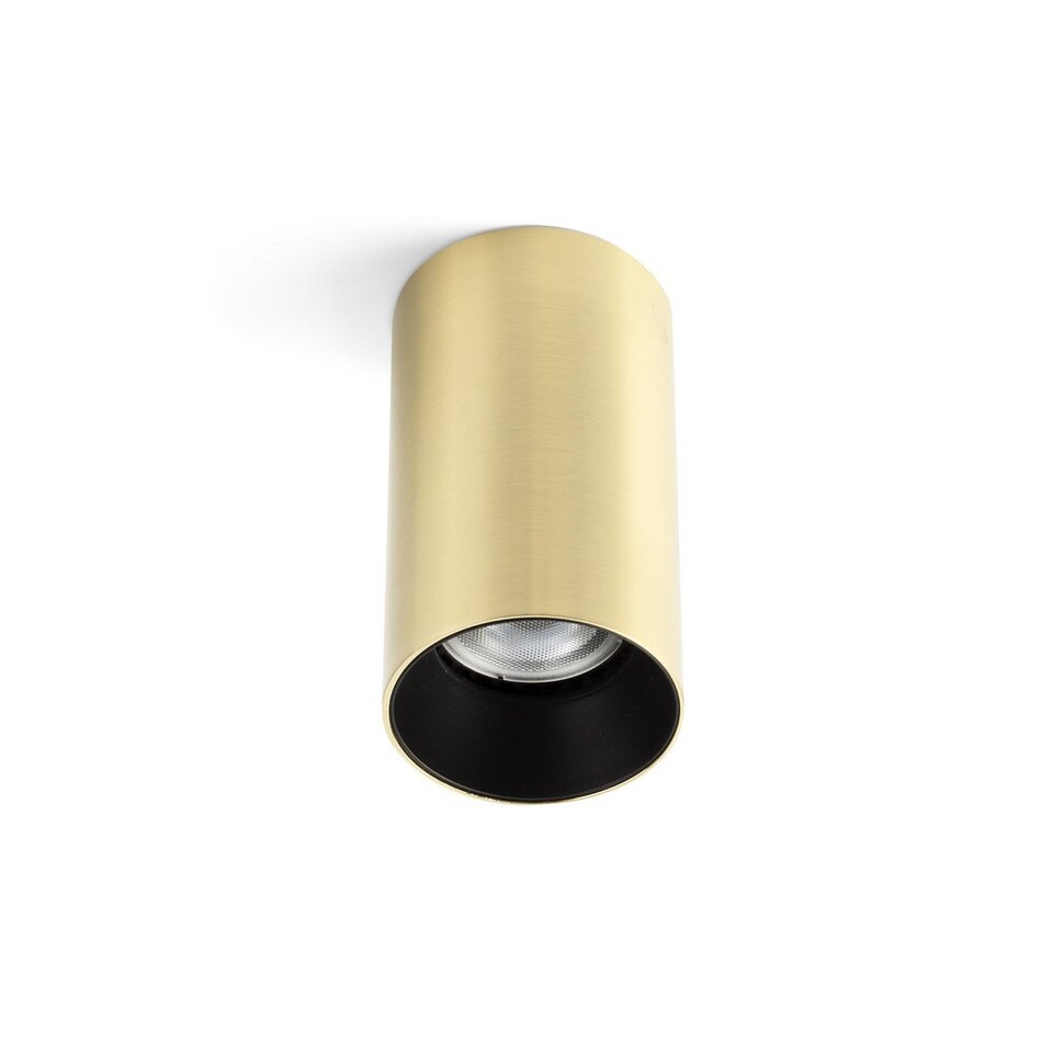 Stan Surface Mounted Downlight Ceiling Light Gold, GU10