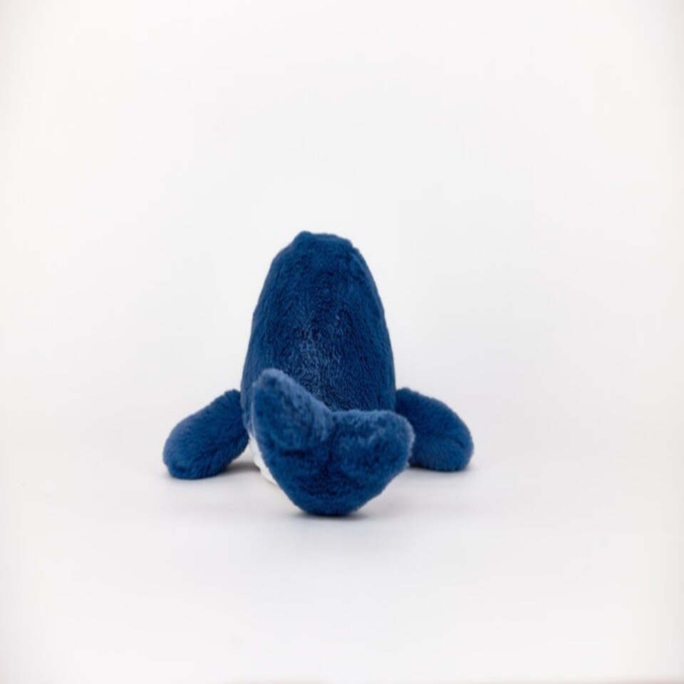 image 1 of Warmies Plush Blue Whale Microwavable LARGE