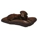 image 10 of Brown Dog Bed - Small To XL Sizes - Fleece - Bunty Snooze Brown | L