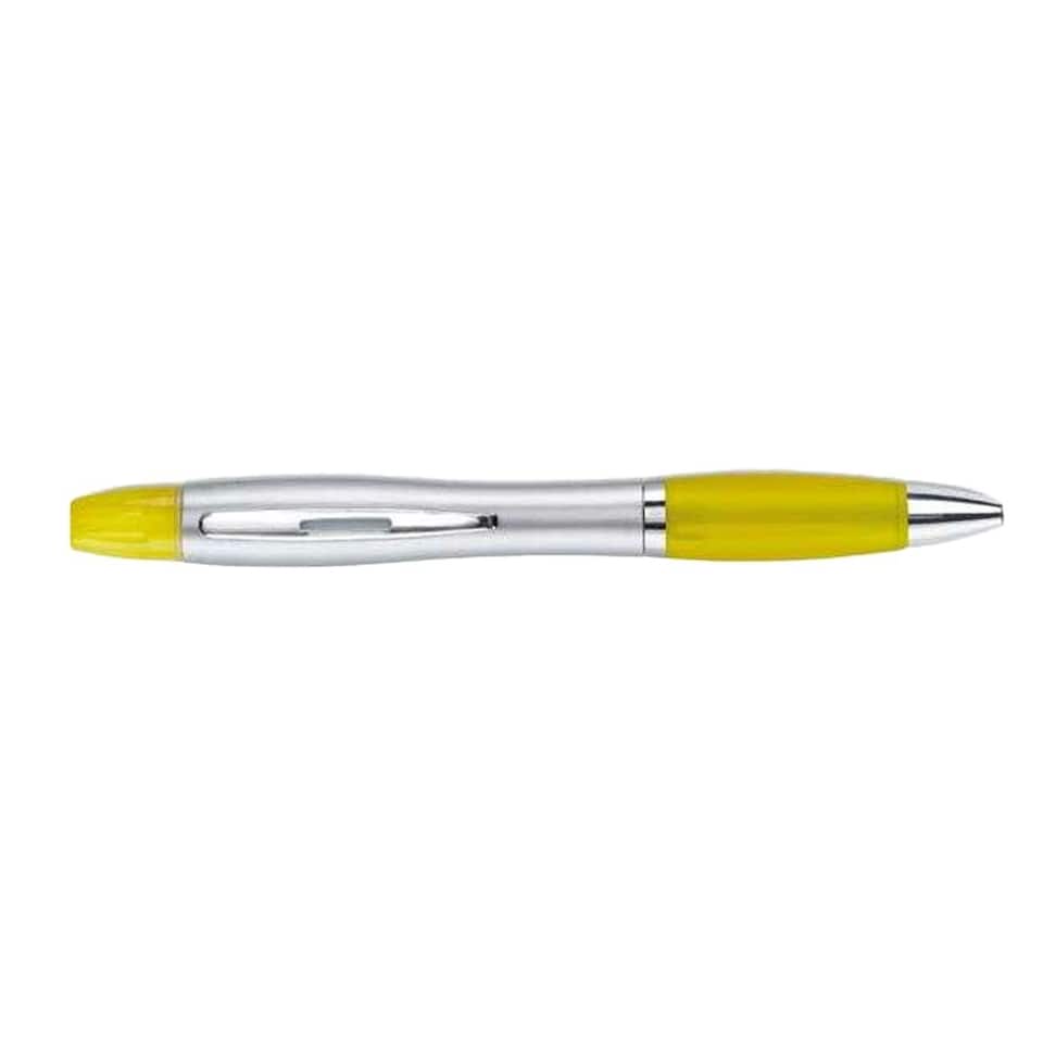 image 1 of MidOcean Rio Duo Pen - Yellow - One Size