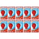 image 2 of Eveready B22 GLS 60W 1950k Fireglow Red Light Bulb - Pack of 10