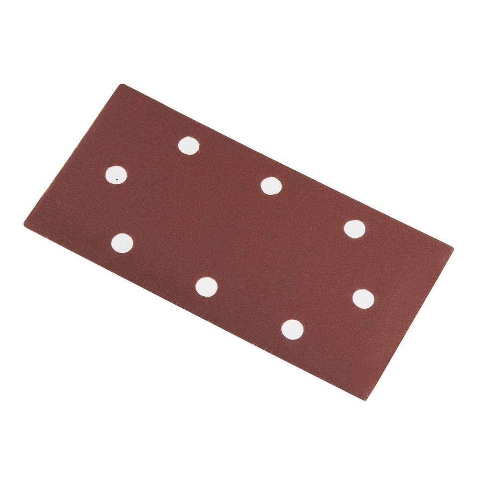 Irwin 1/3 Punched Sanding Sheet Set, 5 Piece - Multi Colour - 93 x 190mm