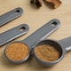 image 5 of KitchenAid 5 Piece Measuring Spoon Set Charcoal Grey