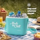 image 2 of LIVIVO Cool Box 5L Lightweight Portable Foam Insulation Carrying Strap - Turquoise