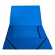 image 8 of Janrax A4 Blue Laminated Card 3 Flap Folder with Elastic Closure