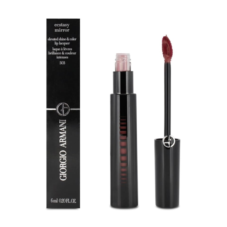 image 1 of Giorgio Armani Ecstasy Mirror Lacquer Lipstick Plum 503 Vertigo N/A