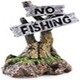 image 2 of Classic Petblis No Fishing Ornament 8cm