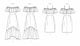 image 2 of Know Me 2067 Paper Sewing Pattern – Women’s Dress, Size U5 (16–18–20–22–24), Intermediate