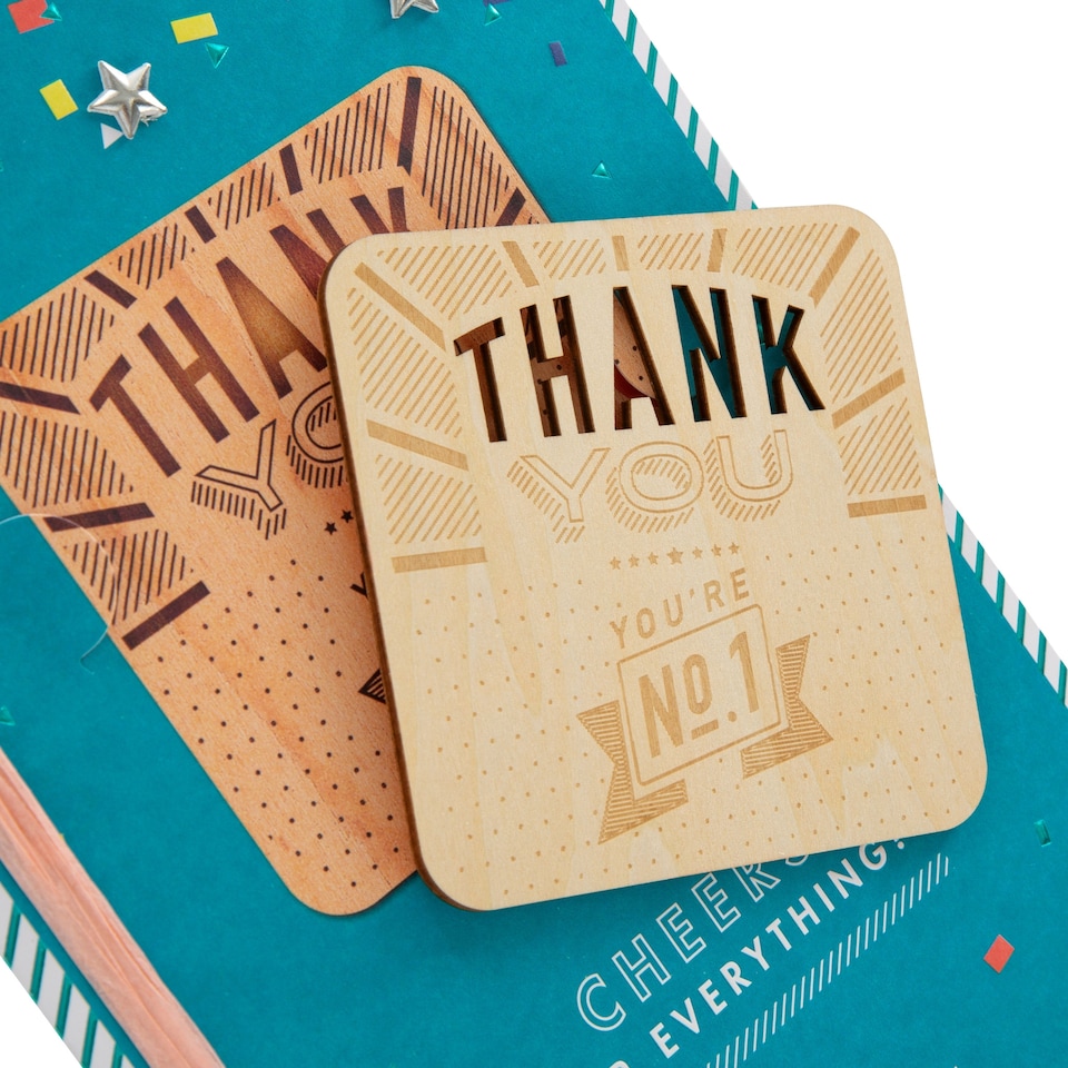 image 1 of Hallmark Father's Day Card - With 'You're No. 1' Keepsake Coaster