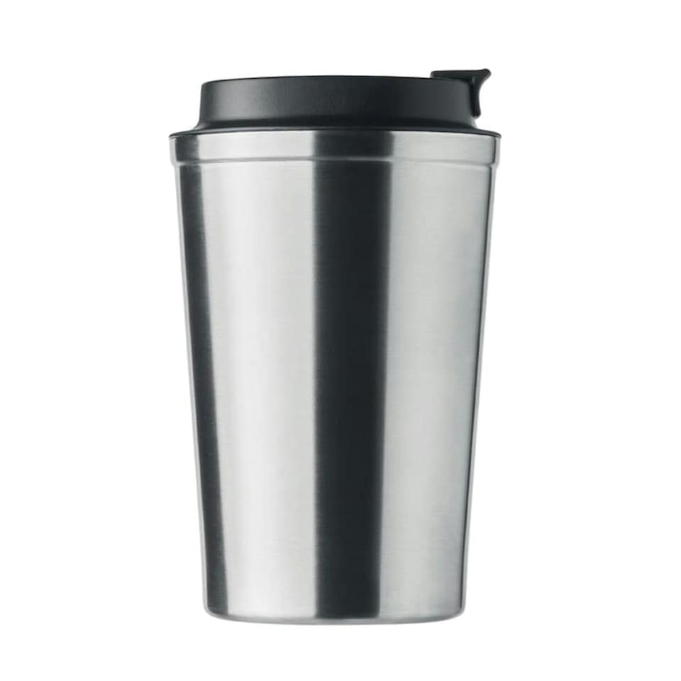 image 1 of MidOcean Brace Double Wall 350ml Tumbler - Matt Silver - One Size | Multi | 1