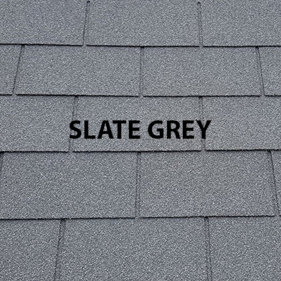 image 1 of Felt Shingle Roof Car Port 4 Post - Wood - L200 x W650 cm - Light Green | Brown