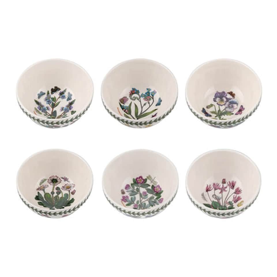 image 1 of Portmeirion Botanic Garden 14cm Stacking Bowl Set of 6