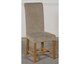 image 7 of Dakota 127 x 82cm Oak Small Dining Table and 4 Washington Fabric Chairs | Grey | Grey