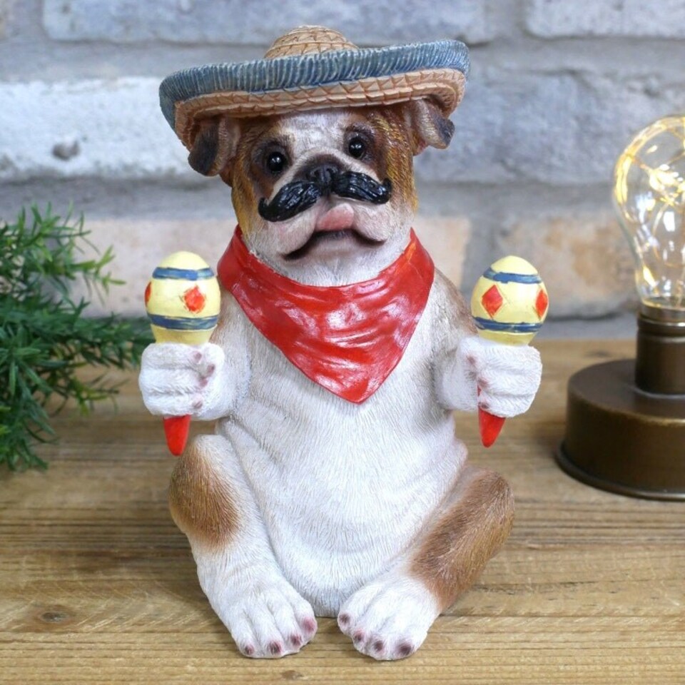 image 1 of Gifts Direct 2 U Mexican Bulldog Ornament | Brown