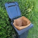 image 3 of 140L Paper Compostable Kerbside Caddy Liners - 80 Bags