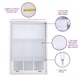 image 4 of FURNISHED Daylight Roller Blinds Made to Measure Sheer Window Blind with Metal Fittings | White | White | (W) 210cm x (L) 165cm