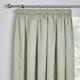 image 2 of Fusion Galaxy Pencil Pleat Curtains Green