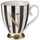 image 1 of Interiors By Premier Personalized Duchess N Letter Monogram Mug, Regal Design Coffee Mug For Kitchen, Durable Mug For Breakfast