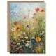 image 1 of Spring Wildflowers Oil Colourful Floral Him Her Birthday Card