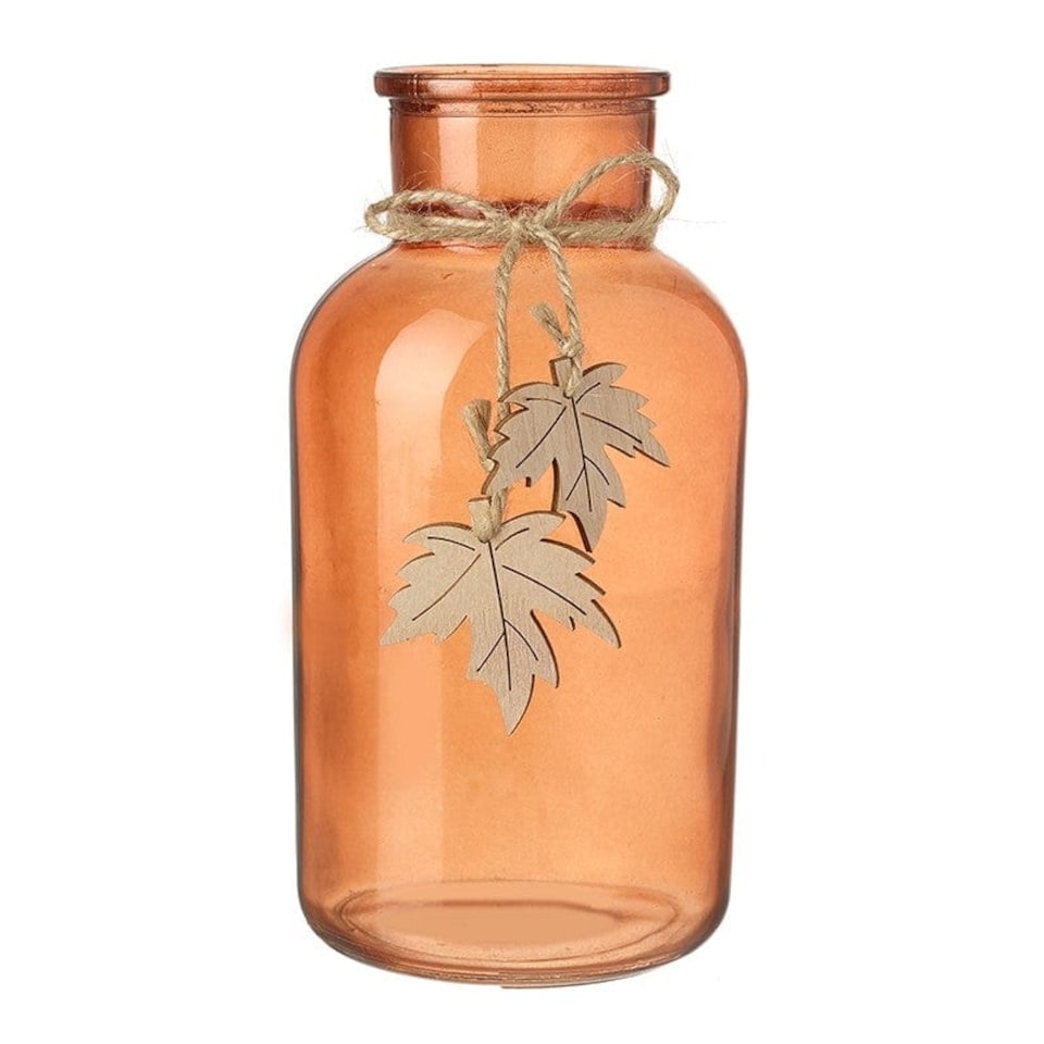 Heaven Sends Halloween Autumnal Glass Jar Decoration