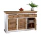 image 2 of Alfie Sideboard - 3 Drawer & 3 Doors - Mango Wood - L45 x W140 x H85 cm | White