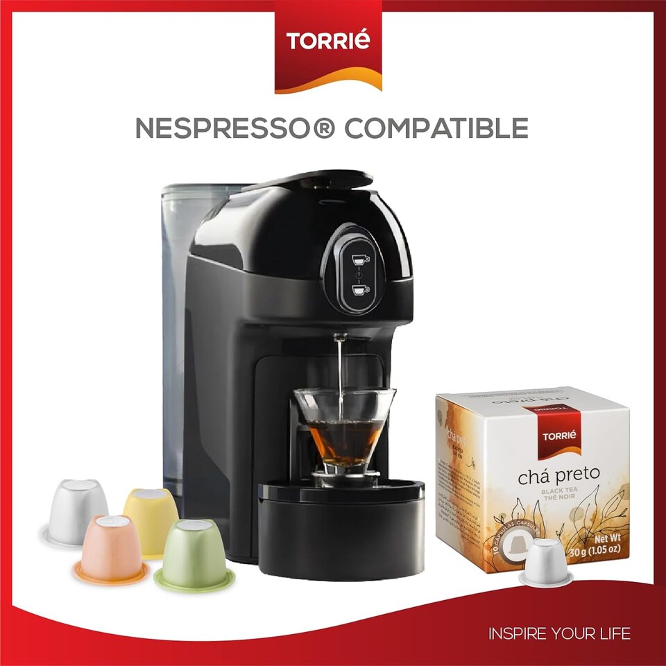 image 1 of Nespresso Compatible Green Tea, Lemon, Fruit & Herbal Tea Tasting Pack Variety Blend