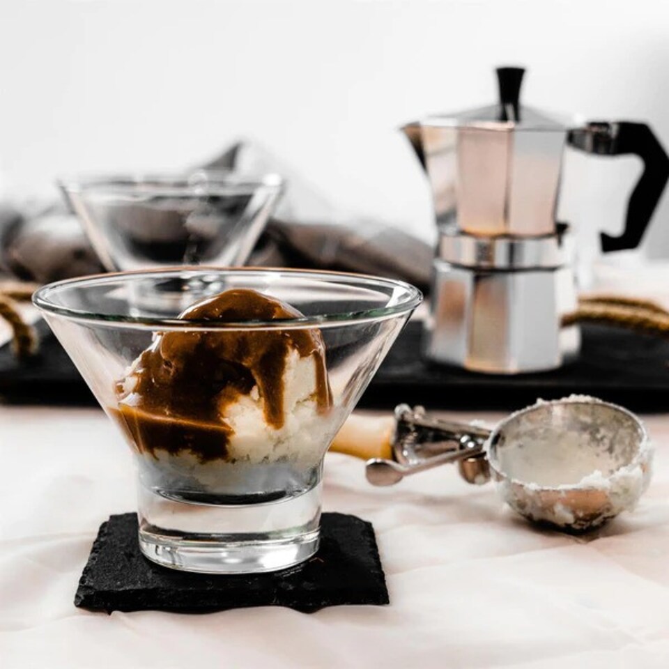 image 1 of Bormioli Rocco 37.5cl Ice Cream Sundae Dessert Glasses Set | Clear | 4