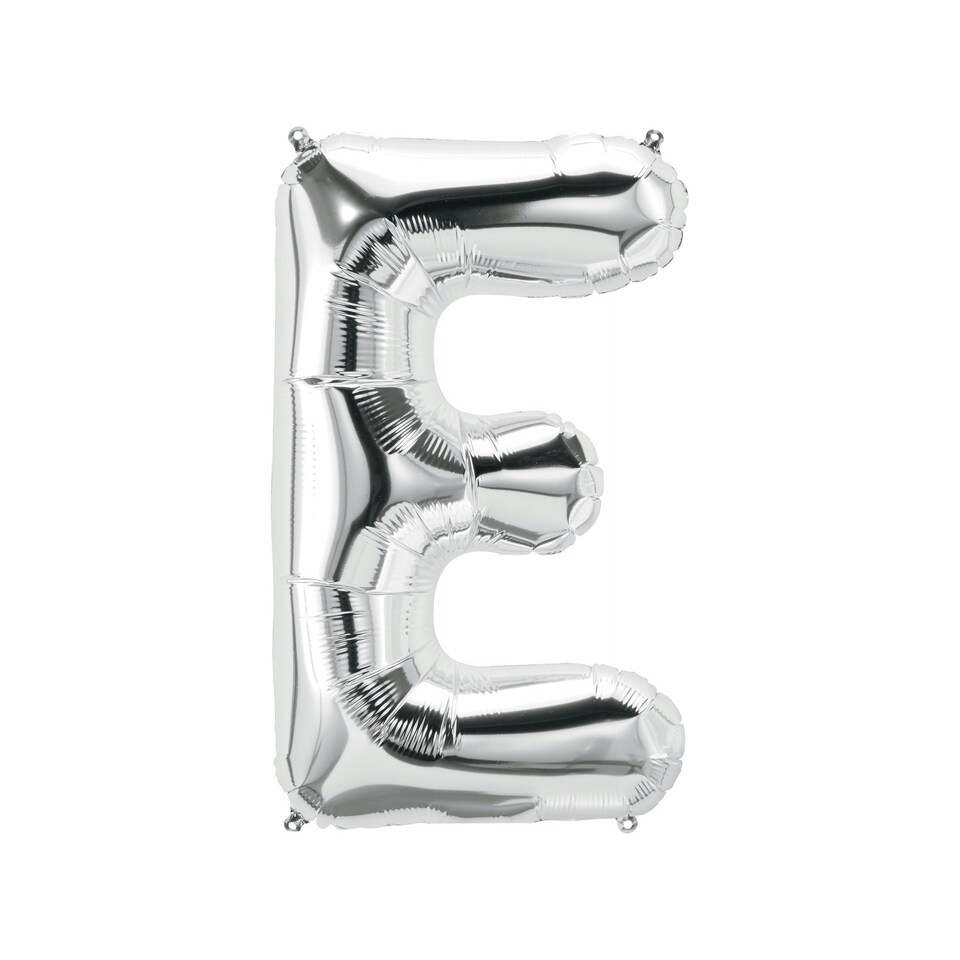 Realmax E Foil Balloon - Silver - One Size