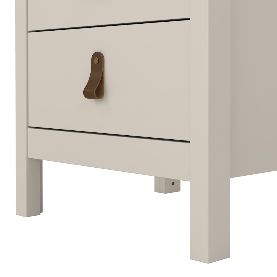 image 1 of Barcelona Bedside Table 3 Drawers in Cashmere N/A