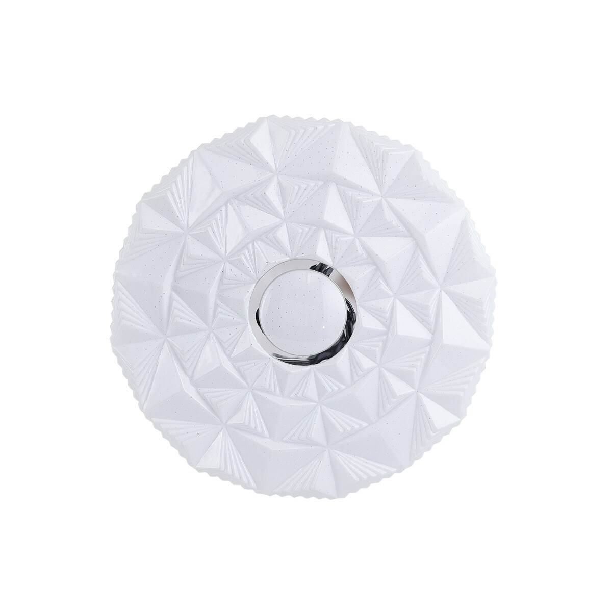 Netlighting Kelmi 33cm Decorative Flush Ceiling Light White 4000K Neutral White