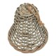 image 3 of The Noel Collection Medium Bell Decoration - Wicker - L7 x W7 x H12 cm - Brown
