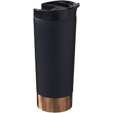 Avenue Peeta Copper Vacuum Tumbler - Solid Black - 21 x 9.1 cm