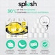 image 2 of Splesh Quilted Luxury Fresh Lemon Fragrance 3 Ply Toilet Tissue Paper 72 Rolls