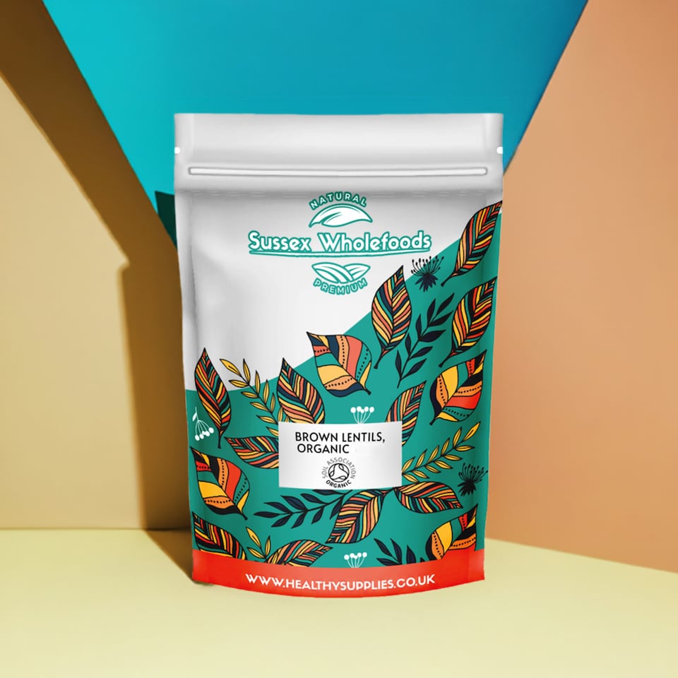 image 1 of Organic Brown Lentils 1kg (Sussex Wholefoods) | Multi