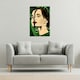 image 2 of portrait of woman (Canvas Print) 31 x 41 x 4cm