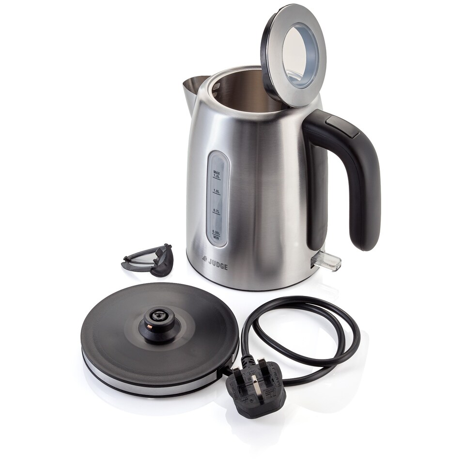 image 1 of Judge Compact 1.2L Stainless Steel Fast Boil Kettle