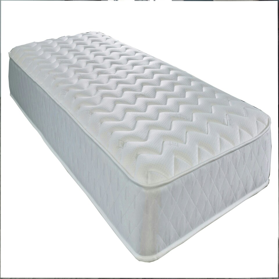 image 1 of Astral Hybrid Mattress - Soft Feel Cool Touch Quilted Sleep Surface White | Single