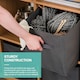 image 8 of Foldable Storage Cubes Set of 6 Grey
