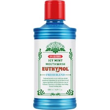 Euthymol Mouthwash Icy Mint  Alcohol-Free 500ml