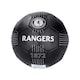 image 1 of Rangers FC React Crest Leather Detailing Football - Black/White - 5 Black