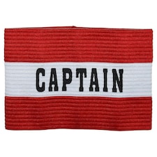 Precision Captains Armband - Red - Junior - Football - Soccer - TR692S