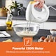 image 3 of GEEPAS 150W Hand Mixer, Electric Whisk - 7 Speed, White